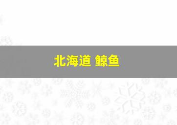 北海道 鲸鱼